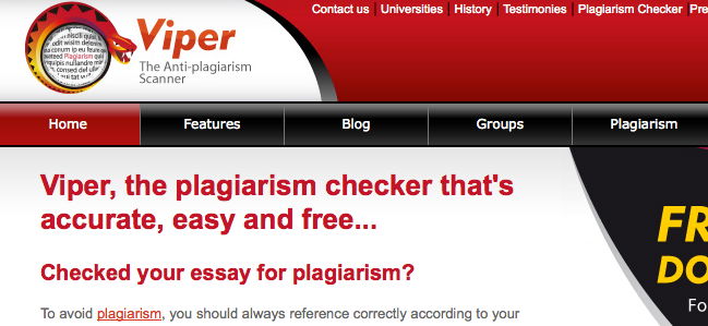 viper plagiarism checker